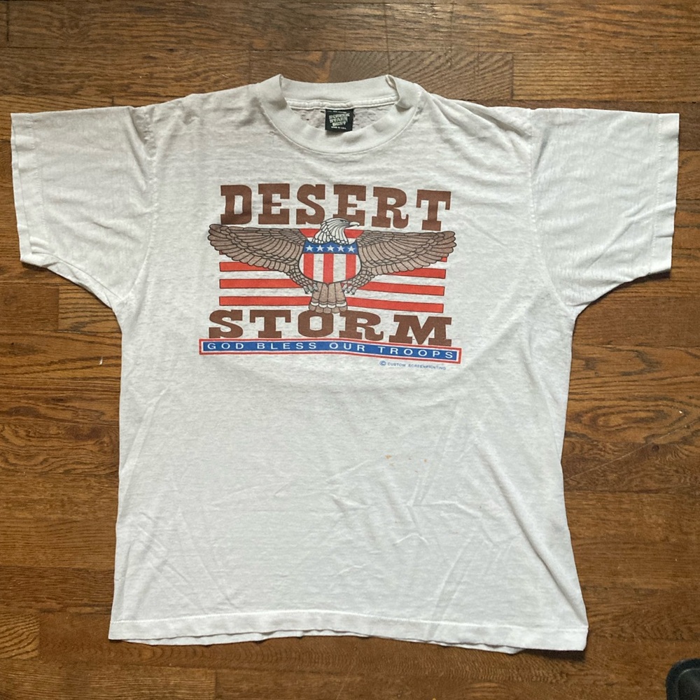 Vintage Desert Storm single stitch tee